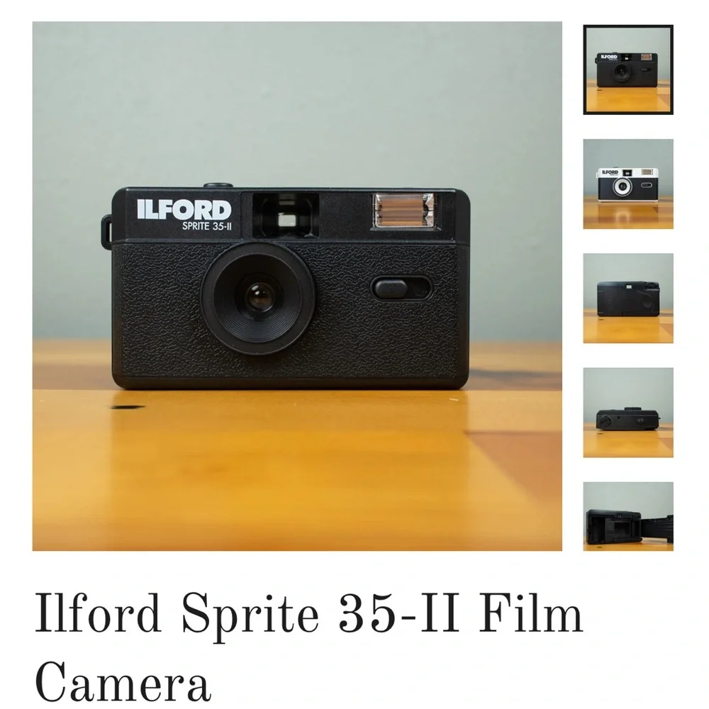 illford sprite 35 mm-ii camera